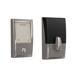 Schlage Encode Satin Nickel Metal Wi-Fi Deadbolt