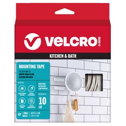 VELCRO Brand Heavy Duty Low Profile Large Nylon Hook and Loop Fastener 120 in. L 1 pk