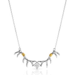 Montana Silversmiths Women's Nature's Art Crystal Necklace