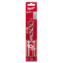 Milwaukee Speed Feed 3/4 in. X 6-1/2 in. L Steel Self-Feeding Wood Bit Quick-Change Hex Shank 1 pc