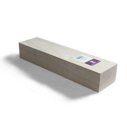 Midwest Products 2 in. X 3 in. W X 1 ft. L Basswood Block #2/BTR Premium Grade