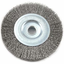 Forney 4 in. Crimped Wire Wheel Steel 6000 rpm 1 pc