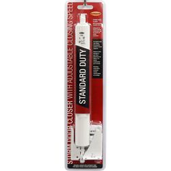 Larson Standard Duty White Aluminum Pneumatic Door Closer