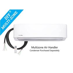 MRCOOL DIY 4th Gen Wall Mounted 1 Zone 24000 BTU 20.5 SEER Ductless Mini Split Heat Pump Air Handler