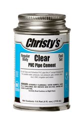 Christy's Clear Cement For PVC 4 oz