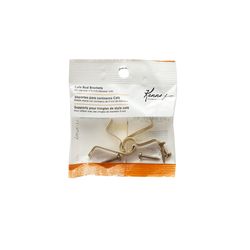Kenney Brass Gold Traditional/Transitional Cafe Curtain Rod Bracket 4.5 in. L