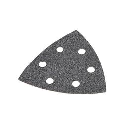 DEWALT 3.75 in. L 120 Grit Hook and Loop Triangular Sandpaper Set 12 pc