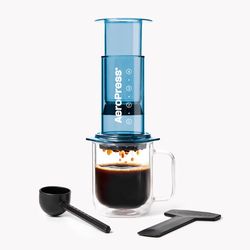 AeroPress 8 fl. oz. Blue Coffee Maker