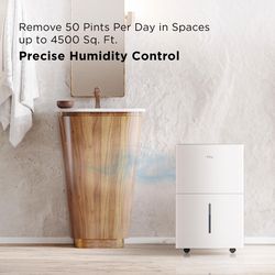 TCL 4500 sq ft 50 pt Dehumidifier