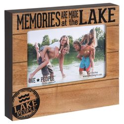 Pavilion We People Natural Black/Brown MDF Picture Frame 4 x 6 in.