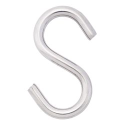 Hampton Medium Steel 2.75 in. L S-Hook 160 lb 1 pk