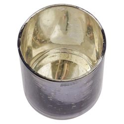 Karma Charcoal Gray Straight Votive Candles