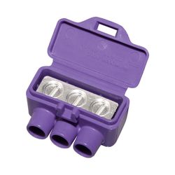 King Innovation AlumiConn Aluminium Wire Aluminum to Copper Lug Purple 2 pk