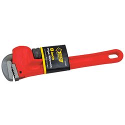 Steel Grip Pipe Wrench 8 in. L 1 pc