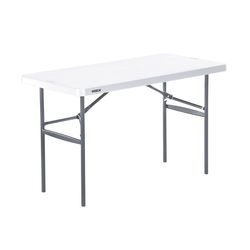 Lifetime 24 in. W X 48.3 in. L Rectangular Folding Table