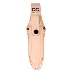 CLC 1 pocket Leather Plier Holder 2.5 in. L X 9.75 in. H Tan