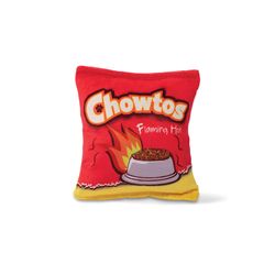 Pet Shop by Fringe Studio Wagsdale For Dog Red Plush Flaming Hot Chowtos Dog Toy 1 pk