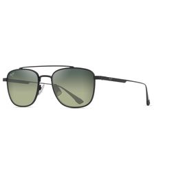 Maui Jim Kahana Sunglasses Men's Matte Black Frame Maui HT Lens Polarized
