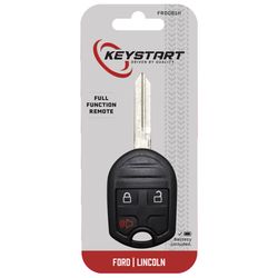KeyStart FRD081 Advanced Security Automotive Remote HD Key For Ford Lincoln