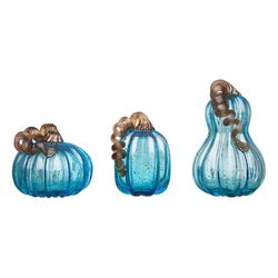 Glitzhome Gourd and Pumpkin Harvest Decor