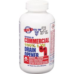 Rooto 100% Lye Crystals Drain Opener 2 lb