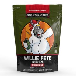 Grill Your Ass Off Willie Pete Chicken Seasoning 48 oz