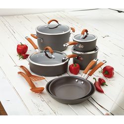 Rachael Ray Aluminum Cookware Set Gray