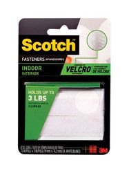 Scotch Medium Hook and Loop Fastener 3 in. L 2 pk