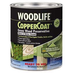 Wolman Woodlife Green Semi-Transparent Water-Based Wood Preservative 1 qt
