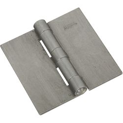 National Hardware 3-1/2 in. L Natural Door Hinge 1 pk