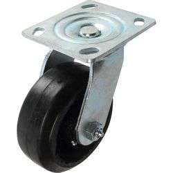 Shepherd Hardware 5 in. D Swivel Mold-On Polyurethane Caster 330 lb 1 pk