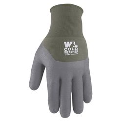 Wells Lamont Women's Outdoor Cold Weather Winter Work Gloves Gray/Green S 1 pair