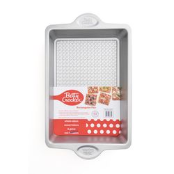 Betty Crocker 10 in. W X 17 in. L Baking Sheet Silver 1 pc