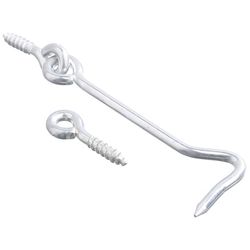 Ace 0.73 in. L Zinc Gate Hook and Eye 1 pk