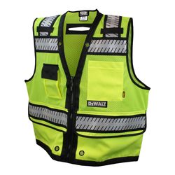 DeWalt Reflective Surveyor Vest Green M