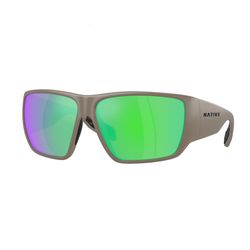 Native Sightcaster II Sunglasses Men's Desert Tan Frame Green Lens Polarized