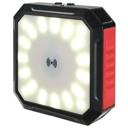 WeatherX Black/Red LED Rechargeable Flashlight Power Bank