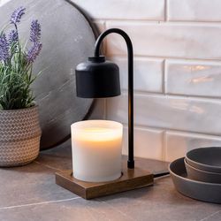 Candle Warmers Black Unscented Scent Candle Warmer Lamp