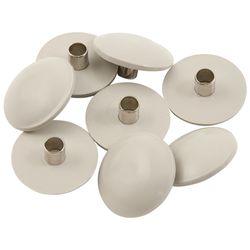 SuperSliders Gray 1 in. Tap-On Plastic Chair Glide 8 pk