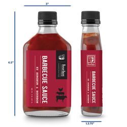 Bourbon Barrel Foods Barbecue BBQ Sauce 8 oz