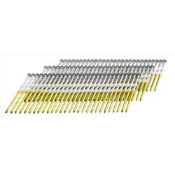 Senco 3-1/2 in. L X 16 Ga. Angled Strip Hot-Dip Galvanized Framing Nails 20 deg 2,500 pk