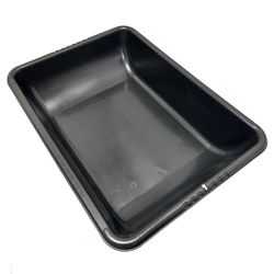 MacCourt Black 9 gal Plastic All Purpose Tub