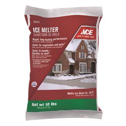 Ace Magnesium Chloride/MG-104/Sodium Chloride Pet Friendly Granule Ice Melt 10 lb