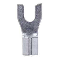 Jandorf 12-10 Ga. Uninsulated Wire Spade Terminal Silver 5 pk
