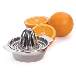 RSVP International Endurance Silver Stainless Steel Citrus Juicer 12 oz