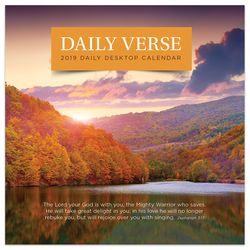 TF Publishing Daily Verse Calendar Fiber/Paper Laminate 1 pk