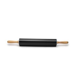 Fox Run 20 in. L X 2.5 in. D Carbon Steel Rolling Pin Black