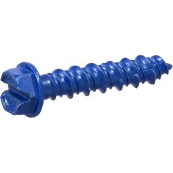 HILLMAN Tapper 1/4 in. D X 1.25 in. L Carbon Steel Hex Head Concrete Screw Anchor 100 pk