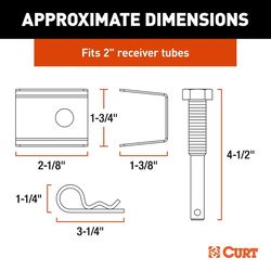 CURT Anti-Rattle Hitch Kit