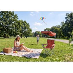 QuikChair Orange Canopy Kid's Folding Chair